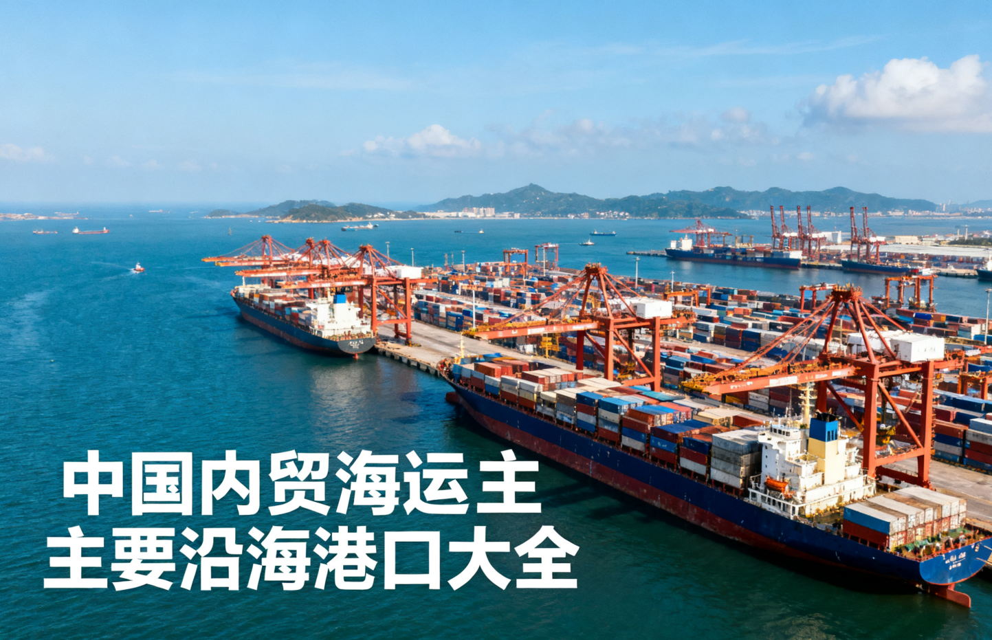 中國內貿海運主要沿海港口大全